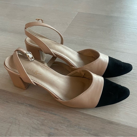 Lulu’s Cap Toe Heels - Picture 2 of 3